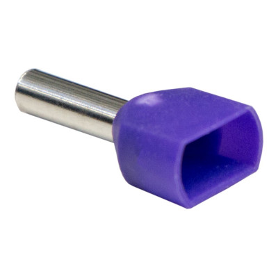 Наконечник-гильза НГИ2 General Lighting Systems GNGI-E2-2x2.5-10 фиолетовый с напылением 475769