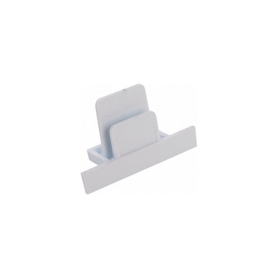 Торцевая заглушка General Lighting Systems G-1-E-I-IP20-W для встраиваемого шинопровода однофазного, белая 581402