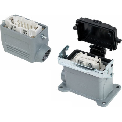 Прямоугольный промышленный разъем Mete Enerji комплект H10E-AM-DCF 685591K