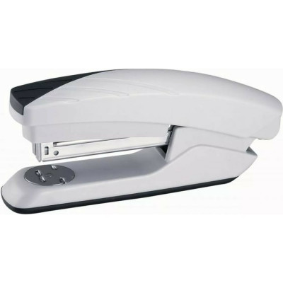 Степлер KW-TRIO Half-strip Bias 5575 24/6 20 листов светло-серый/черный 100 скоб закрытый/открытый 812342