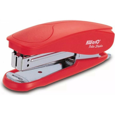 Степлер KW-TRIO Half-strip Pollex 5566 20 листов встроенный антистеплер ассорти 105 скоб 812336