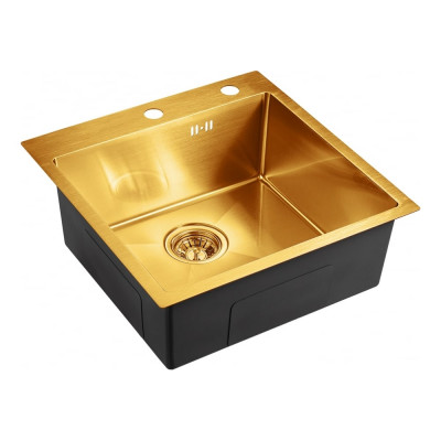 Мойка универсального монтажа EMAR EMB-117A PVD Nano Golden
