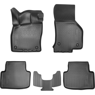 Салонные коврики UNIDEC для Skoda Octavia IV A8 3D 2019 NPA11-C81-425