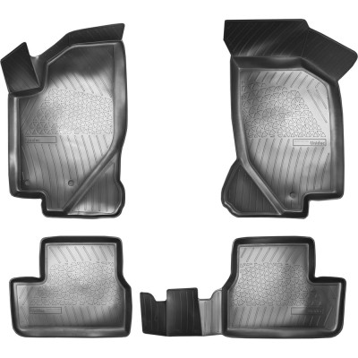 Салонные коврики UNIDEC для VAZ 111 Kalina 3D 2004 VAZ 2190 Granta 3D 2011 Datsun on-DO 3D 2014 NPA11-C94-080