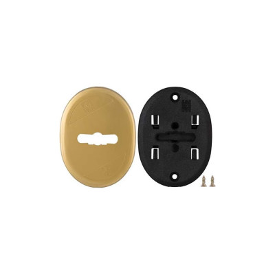 Накладка на сувальдный замок MOTTURA овальная, со шторкой 95.324 (бронза), 1 шт 23433