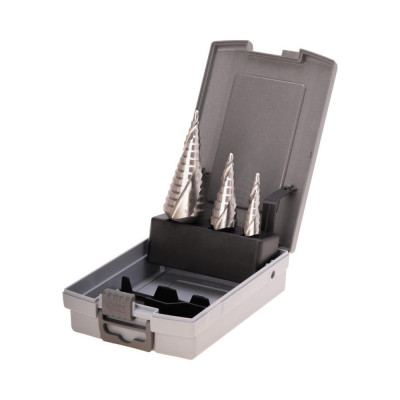 Набор ступенчатых сверл HSS-XE, 3 шт Karnasch 21.3008