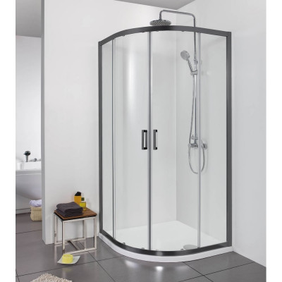 Душевой уголок Aquatek 1/4 круга aq ari ro 09020bl 00000126033