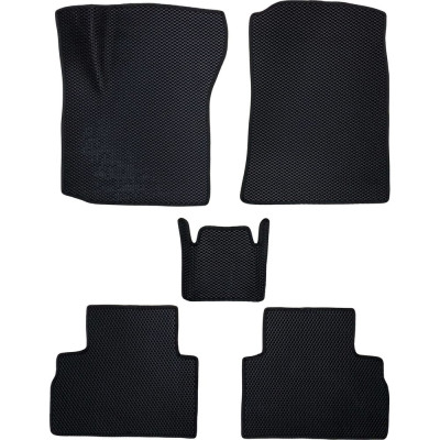 Коврики PSV Kia Soul III 2019 черный черный кант EVA 133728