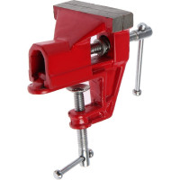 ТУНДРА Тиски слесарные , винтовой зажим, 80 мм 878153