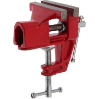 Слесарные тиски ТУНДРА винтовой зажим, 70 мм 878152