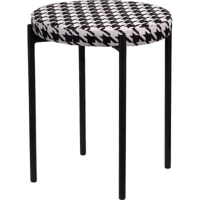 Табурет с круглым сиденьем Nika Haushalt НТ4/P Гусиная лапка