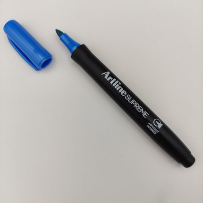 Маркер Artline Supreme Metallic перманентный (1,0 мм) синий металлик EPF790-508