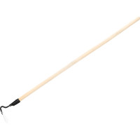 Мотыга СИБРТЕХ нержавеющая сталь, 220x85x1300 мм, деревянный черенок 62374