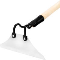 Мотыга СИБРТЕХ нержавеющая сталь, 220x85x1300 мм, деревянный черенок 62374