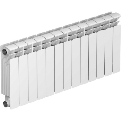 Биметаллический радиатор RIFAR BASE 350 13 секц. бок.13 R-BA-350-13