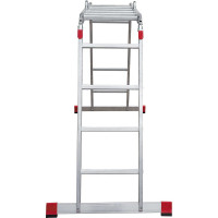 Профессиональная алюминиевая лестница-трансформер Новая Высота ПРОФ ширина 400 мм 604234