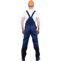 Костюм ГК Спецобъединение КМ-10 ЛЮКС темно-синий/оранжевый, р.88-92, рост 170-176 Кос 050/ 88/170