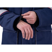 Утеплённый костюм ГК Спецобъединение НАДЫМ темно-синий/серый, р.96-100, рост 158-164 Кос 694/ 96/158