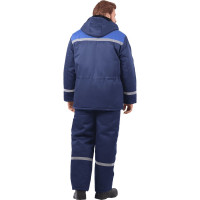 Костюм зимний ГК Спецобъединение темно-синий/василёк, р. 88-92, рост 170-176 Кос 306/ 88/170