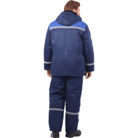 Костюм зимний ГК Спецобъединение темно-синий/василёк, р. 88-92, рост 182-188 Кос 306/ 88/182