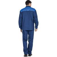 Костюм ГК Спецобъединение ГРЕТА-2 темно-синий/василёк р. 128-132, рост 182-188 Кос 007/128/182