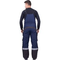 Утепленный костюм ГК Спецобъединение УРАГАН-УЛЬТРА темно-синий/черный, размер 112-116, рост 182-188 Кос 681/112/182