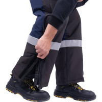 Утепленный костюм ГК Спецобъединение УРАГАН-УЛЬТРА темно-синий/черный, размер 112-116, рост 182-188 Кос 681/112/182