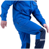 Костюм ГК Спецобъединение КМ-10 ЛЮКС василек/темно-синий, р.96-100, рост 158-164 Кос 595/ 96/158