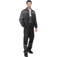 Костюм ГК Спецобъединение АВТОМОЙЩИК серый/чёрный, р.96-100, рост 182-188 Кос 590/ 96/182