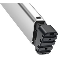 Алюминиевая стремянка с лотком для инструментов Hailo L80 ComfortLine 8 ступеней 8040-807