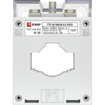 Трансформатор тока EKF ТТЕ-30-150 5А mini класс точности 0,5 PROxima tte-30M-150
