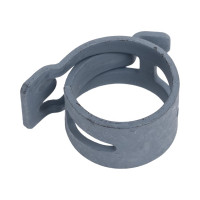 Пружинный хомут MUBEA 19x12 низкопрофильный, серый, FBS, Германия 19012047005