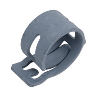 Пружинный хомут MUBEA 19x12 низкопрофильный, серый, FBS, Германия 19012047005