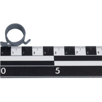 Пружинный хомут MUBEA 19x12 низкопрофильный, серый, FBS, Германия 19012047005