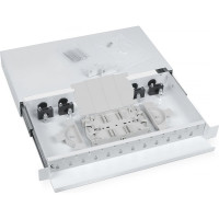 Кросс бокс Cabeus оптический, на 24 STFC, со сплайс пластиной, выдвижной ODF-19-24-ST