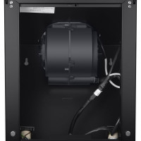 Кухонная вытяжка MAUNFELD Bridge 60 нержавеющая сталь\черное стекло