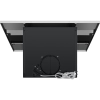 Кухонная вытяжка MAUNFELD Bridge 60 нержавеющая сталь\черное стекло