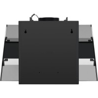 Кухонная вытяжка MAUNFELD Bridge 60 нержавеющая сталь\черное стекло