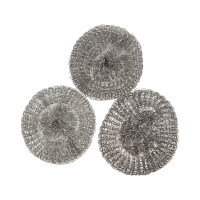 Металлические губки для посуды OfficeClean 9х3 см, 3 шт 248557/Н