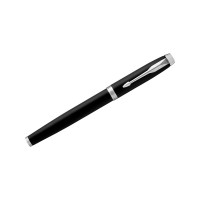 Ручка-роллер Parker IM Essential Muted Black CT черная, 0.8 мм, подарочная упаковка 2143634
