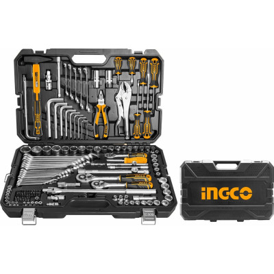Набор инструментов INGCO 142 предметов INDUSTRIAL HKTHP21421