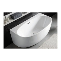 Акриловая ванна Azario CAMBRIDGE пристенная, с сифоном, 1800x880x580 мм CAM18090 68279