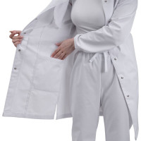 Халат ГК Спецобъединение АПРЕЛИЯ ХАССП, белый Хал 888/104/170