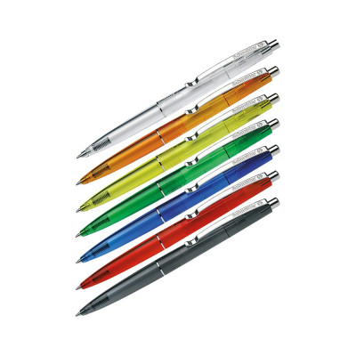 Набор ручек шариковых автоматических Schneider, 20 шт. в упаковке, K20 Icy Colours синяя, 1,0 мм, корпус ассорти 132000