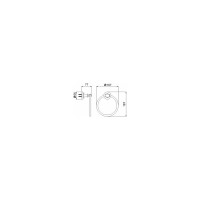 Настенный полотенцедержатель Potato кольцо P2604