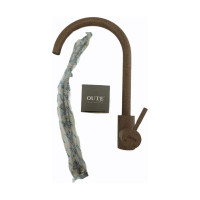 Смеситель для кухни OUTE цвет коричневый меланж T40313BK-307