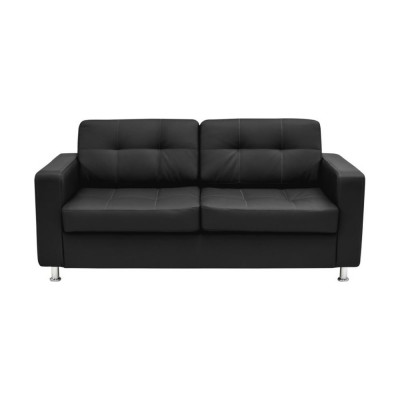 Диван Мягкий офис Офис Классик с механизмом трехместный черный ОК301ЧН_MH