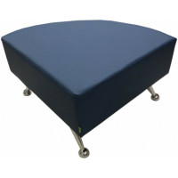 Модульный диван Мягкий офис Вайт 6 секций оранжево-синий ВТ2301ОРСН