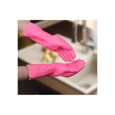 Хозяйственные перчатки Доляна Латекс/вельвет внутри, размер L 1152758