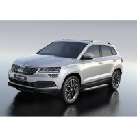 Пороги на авто Rival Skoda Karoq 2020/Volkswagen Taos 2021, 180 см, 2 шт F180AL.5103.1